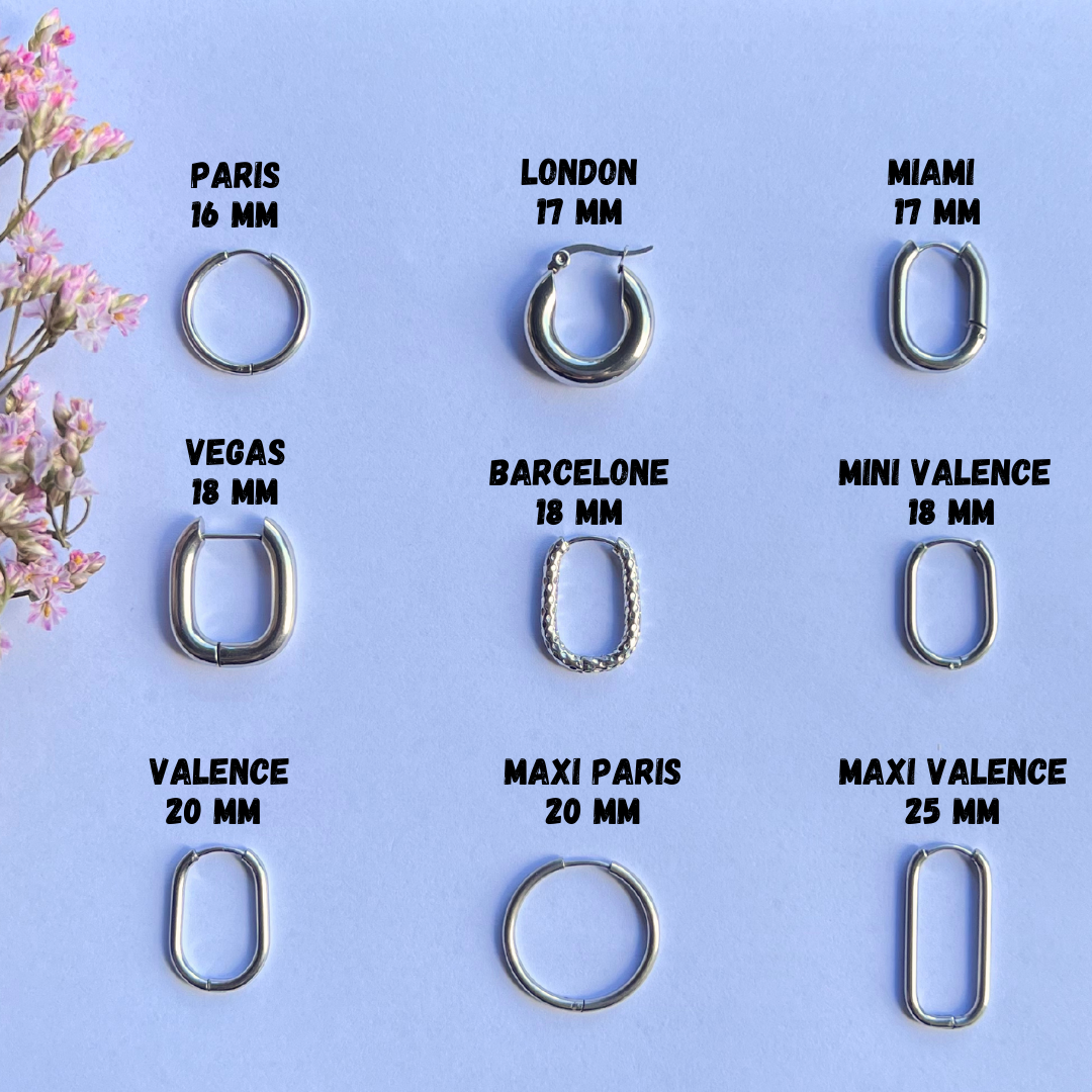 Grande Zélié, pampilles interchangeable fleurs fleurit