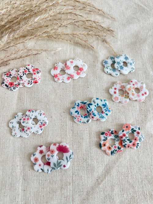 Grande Zélié, pampilles interchangeable fleurs fleurit