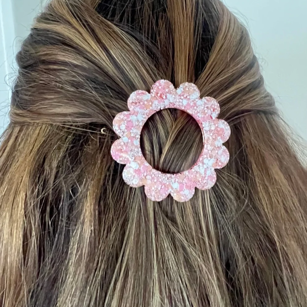 Barrettes fleur
