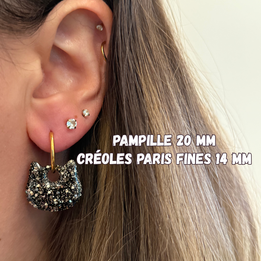 Pampilles tête de chat