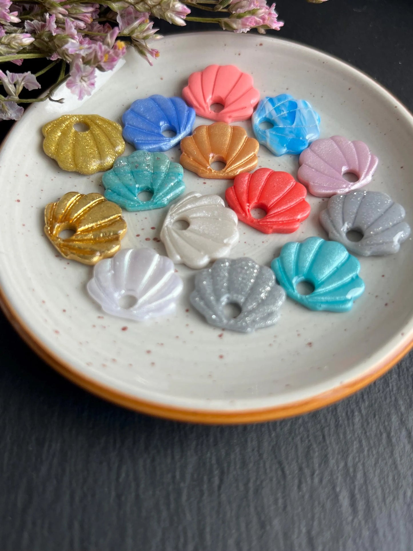 Moana tendance  Boucles d’oreilles créoles interchangeables, design original et unique fait main en pâte polymère